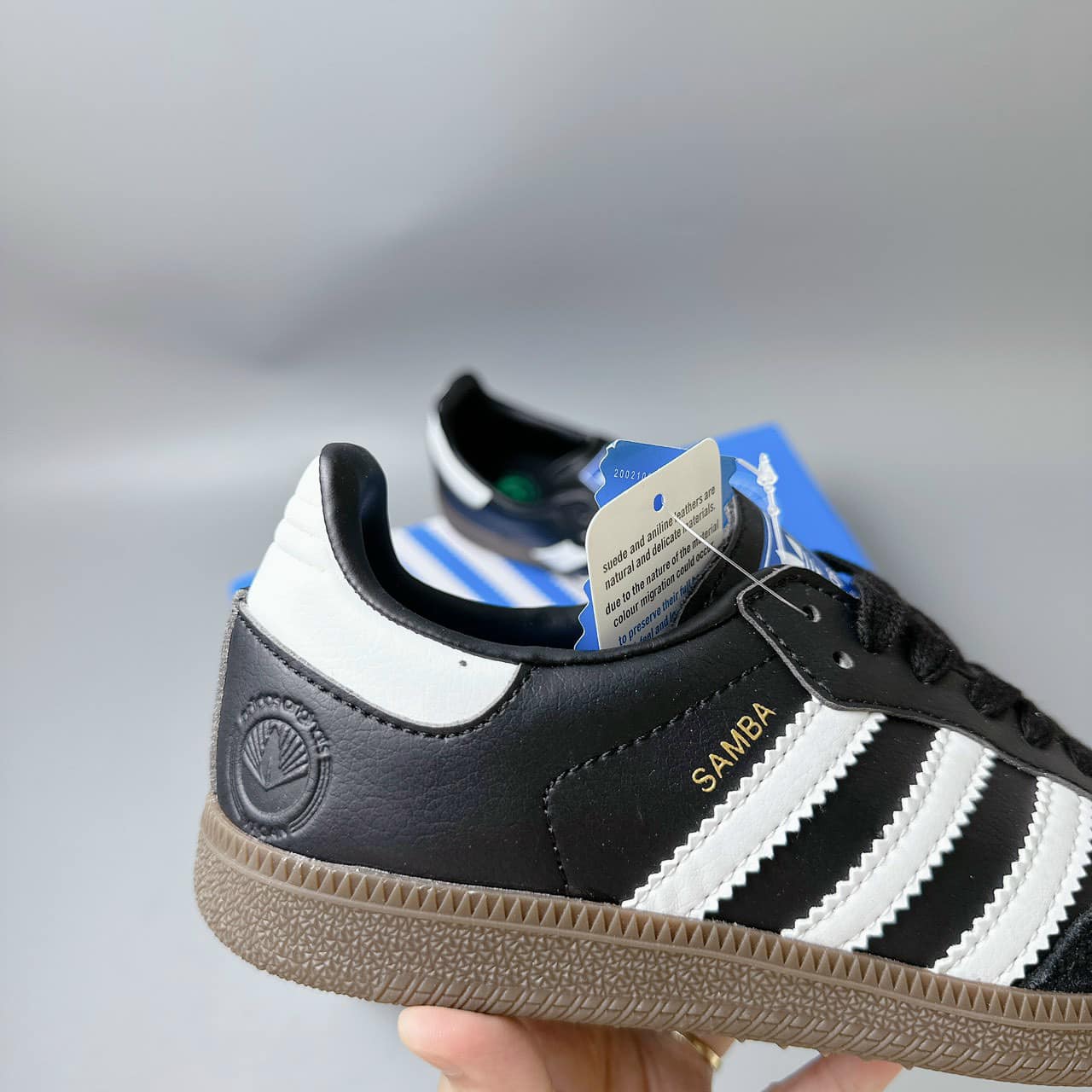 adidas samba negra