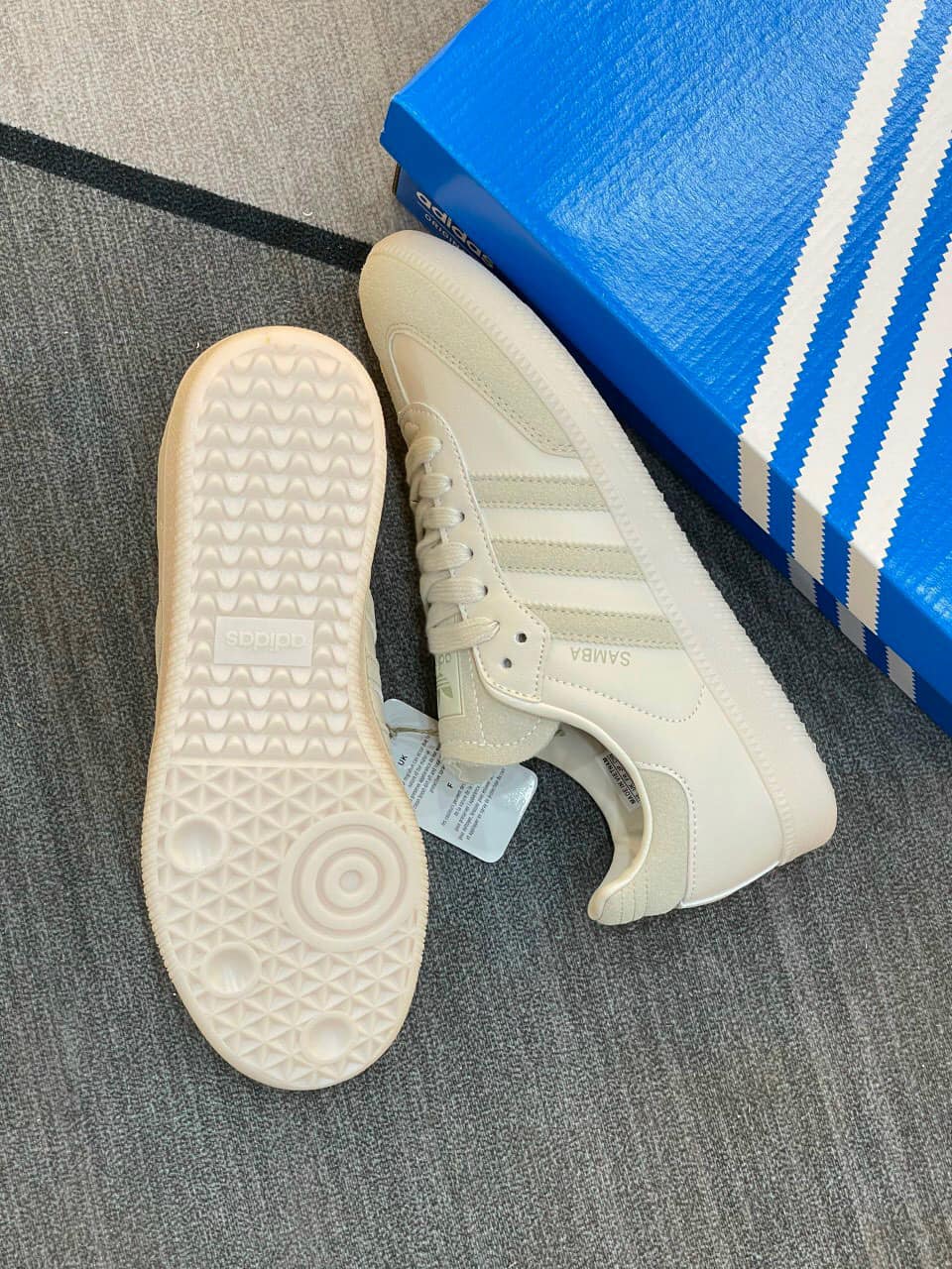 adidas samba beige