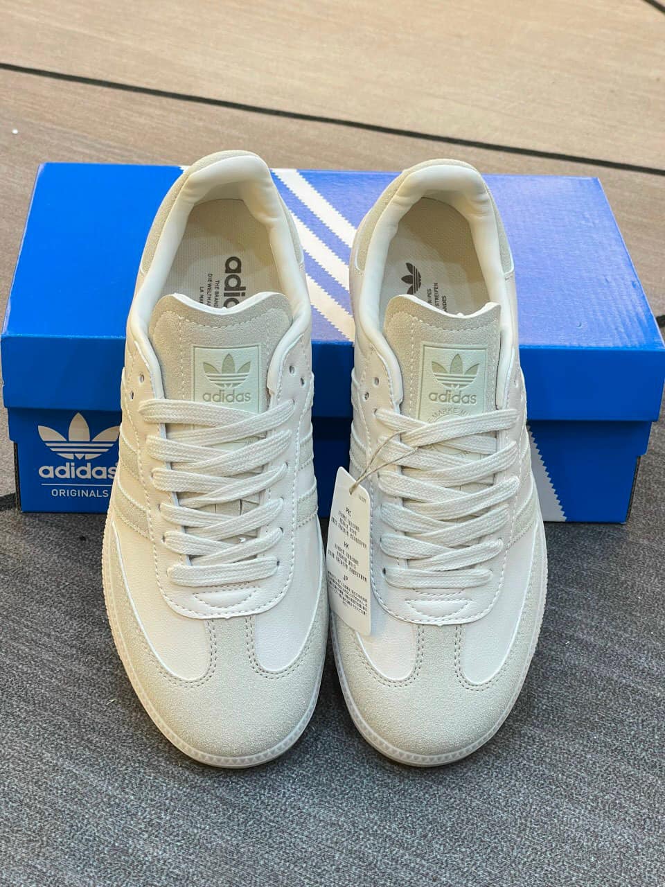 adidas samba beige
