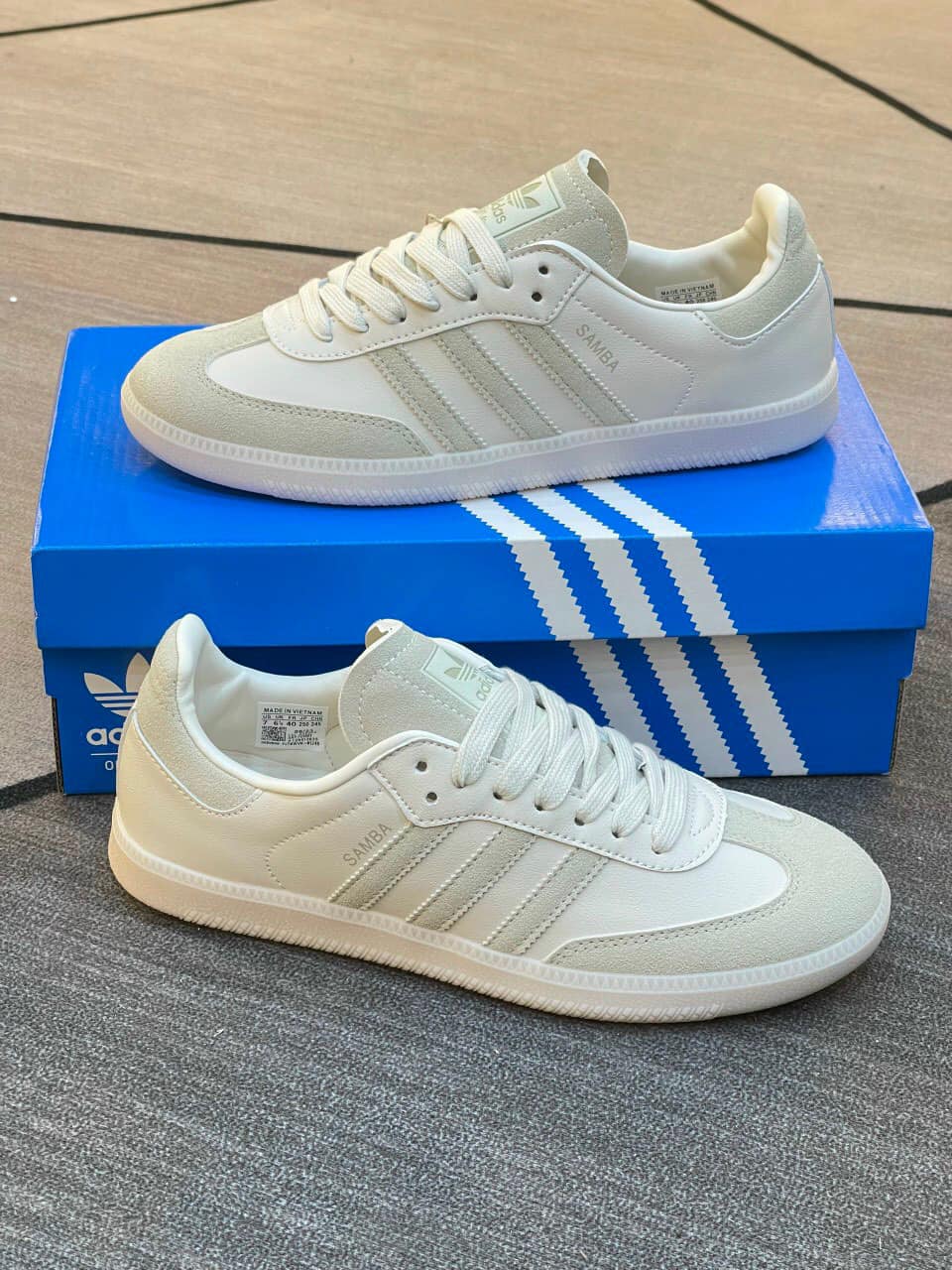 adidas samba beige