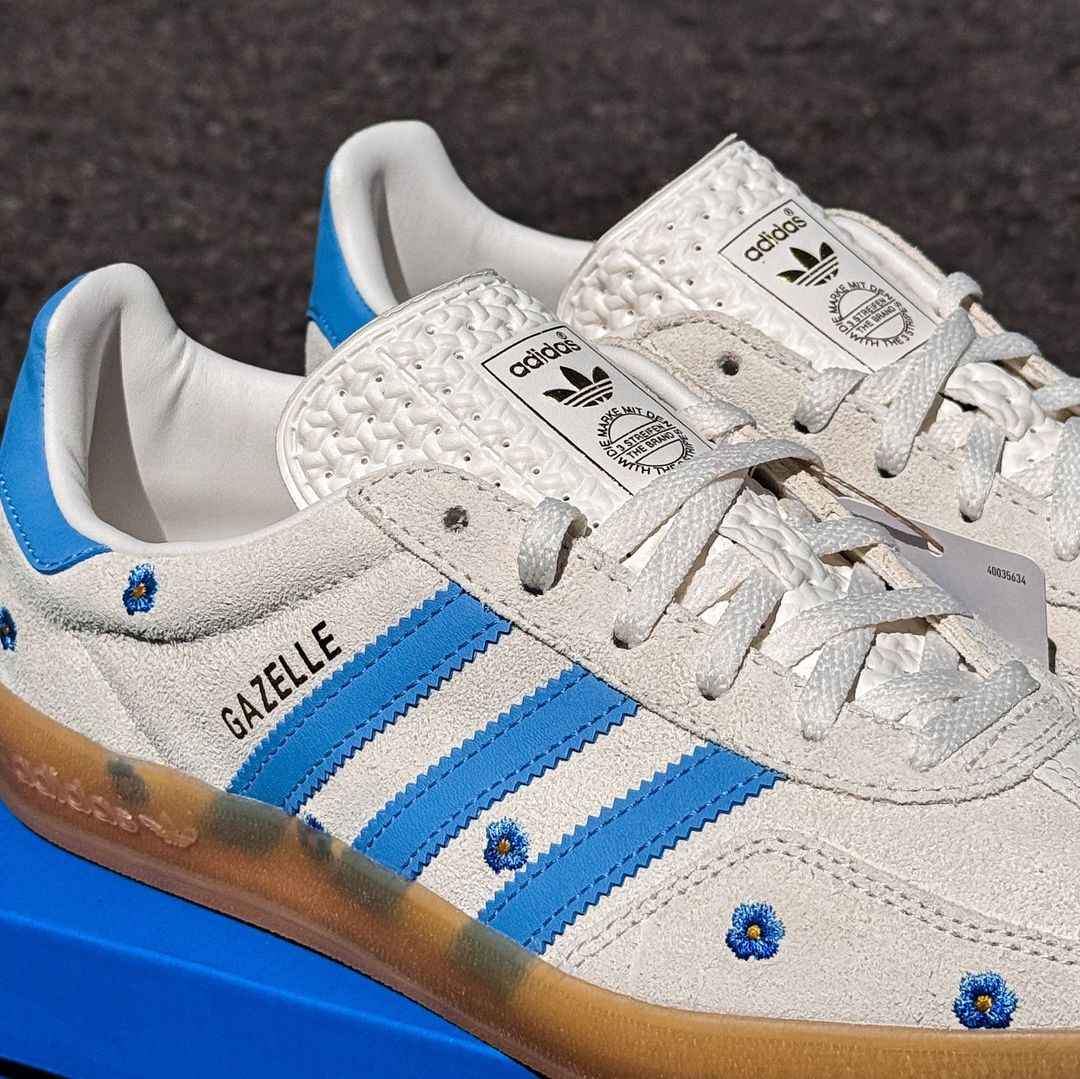 adidas gazelle 🌸 azul