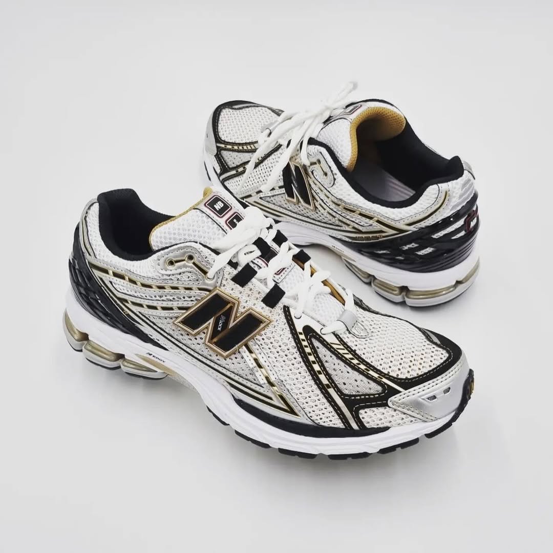 New Balance 1906r White Metallic Silver Gold