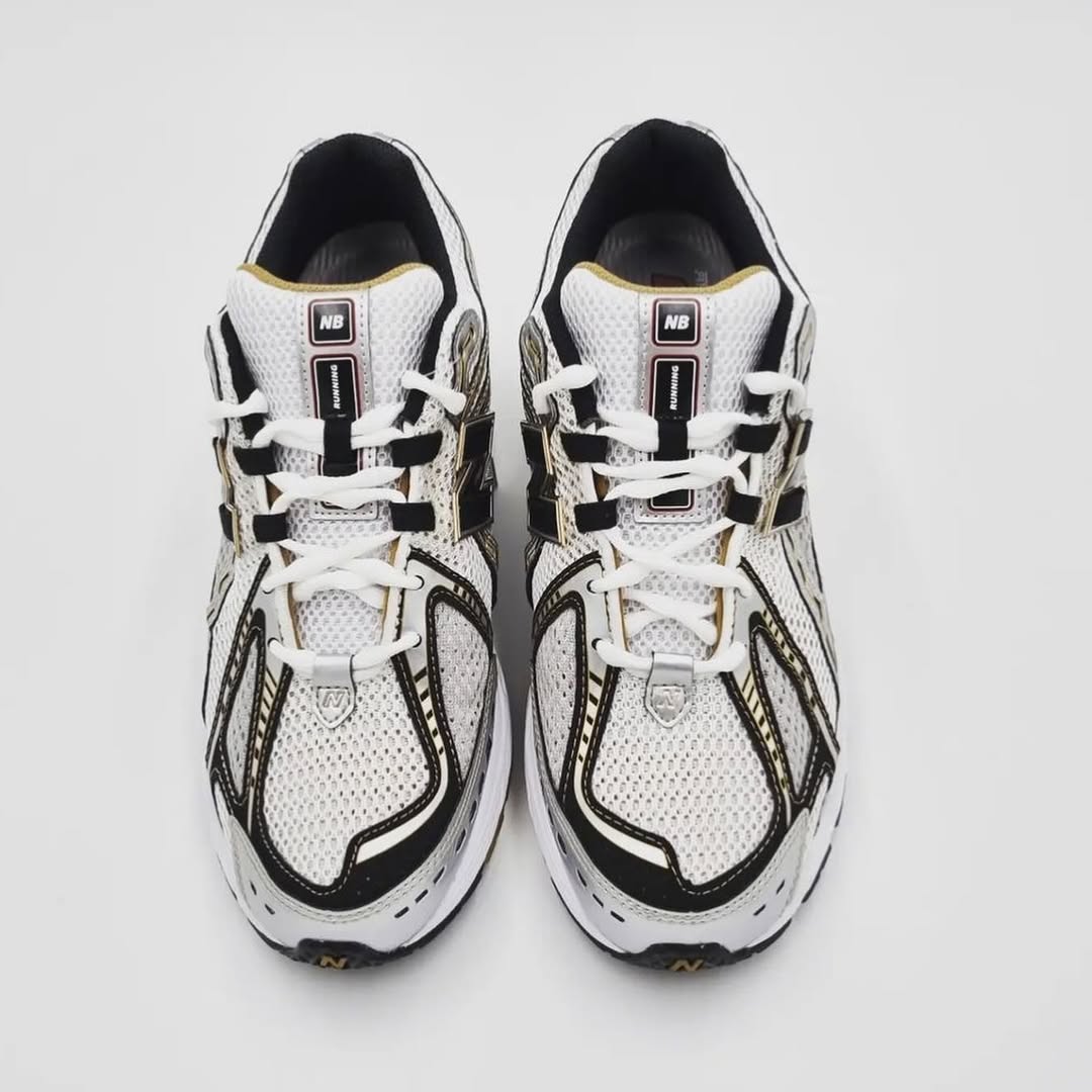 New Balance 1906r White Metallic Silver Gold