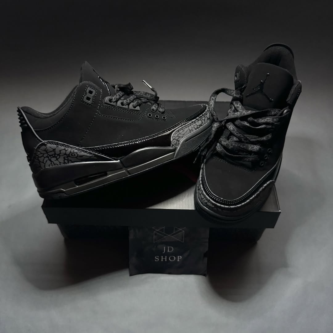 Air Jordan 3 Black