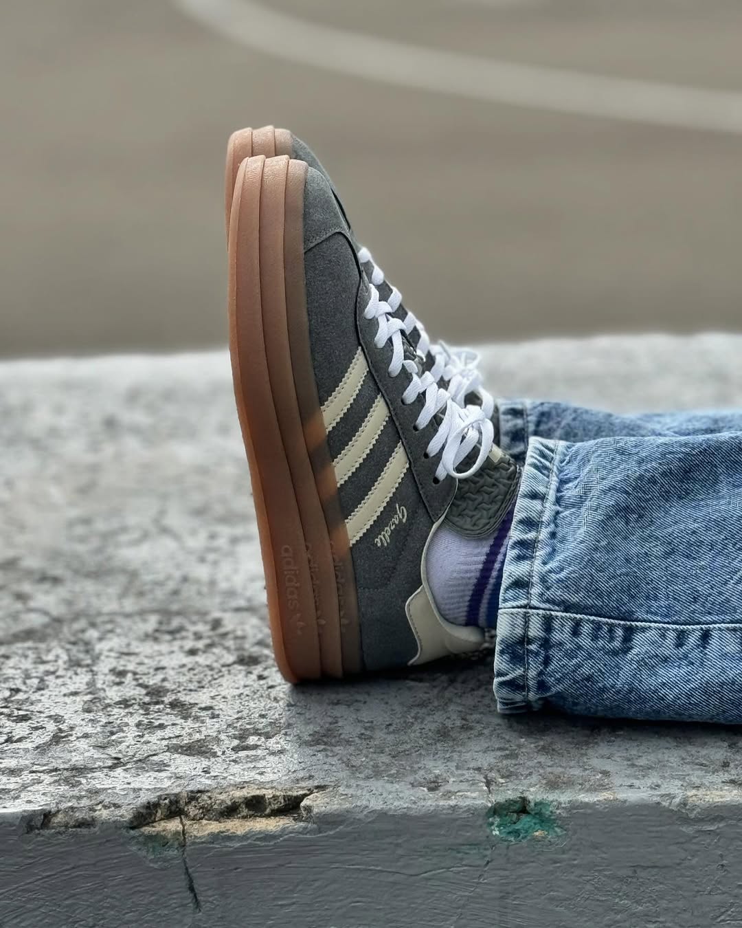 adidas gazelle plataforma