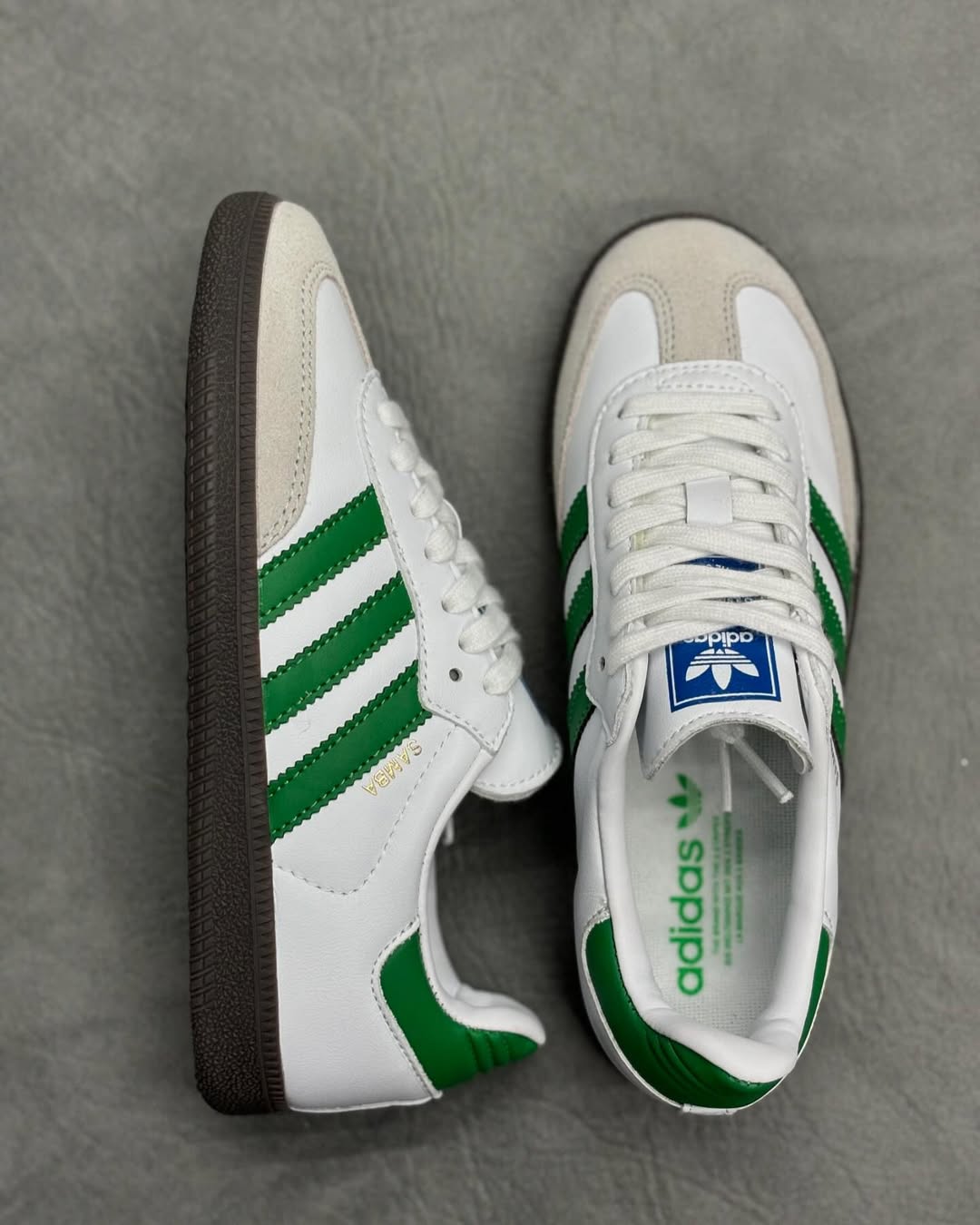 adidas samba "clasica" verde