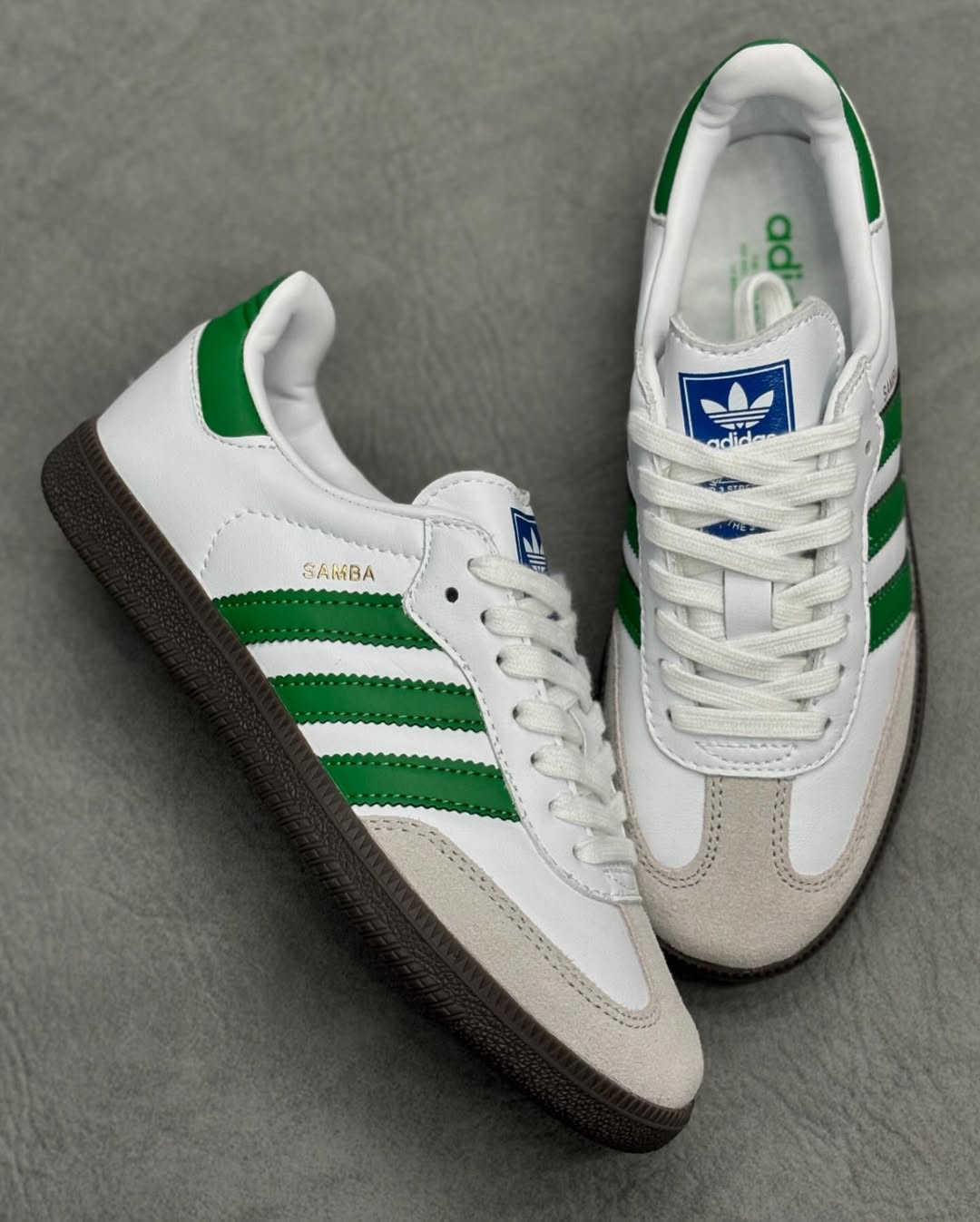 adidas samba "clasica" verde