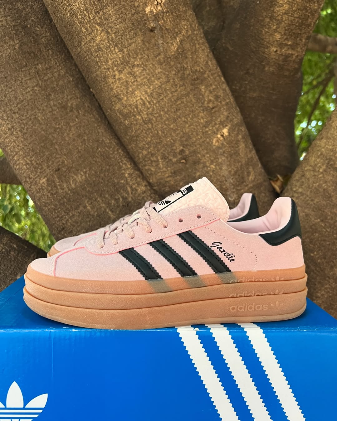 adidas gazelle plataforma