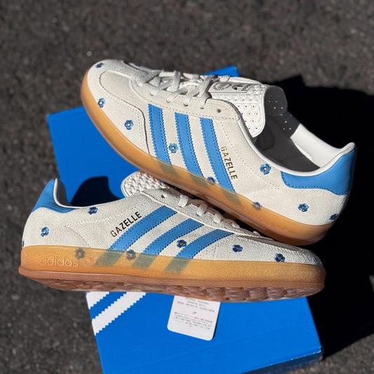 adidas gazelle 🌸 azul