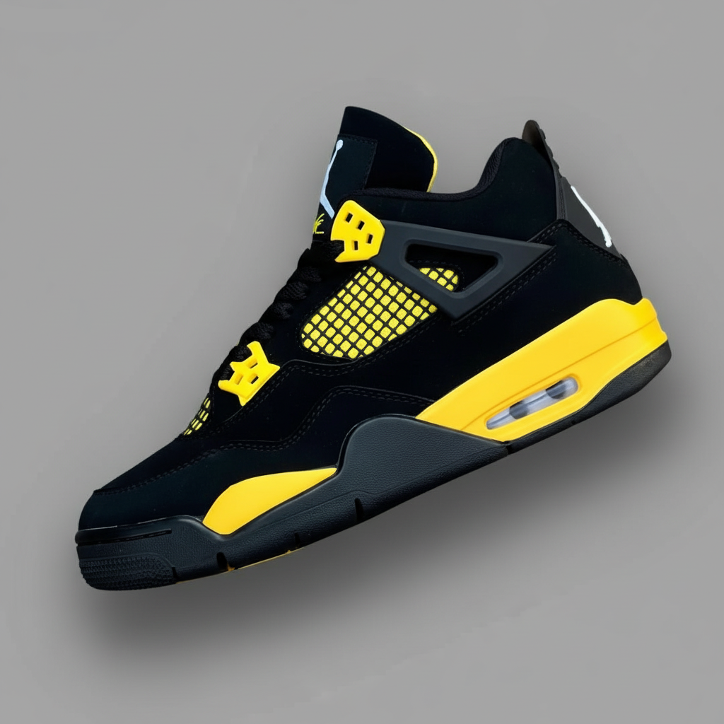 Air Jordan 4 Yellow Thunder