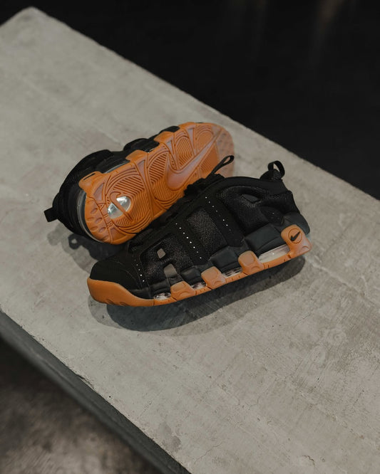 Nike Air More Up tempo Low “Black Gum”