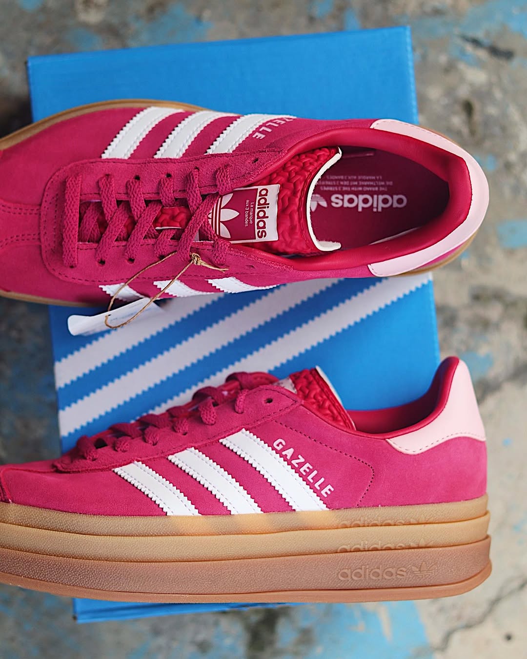 adidas gazelle plataforma