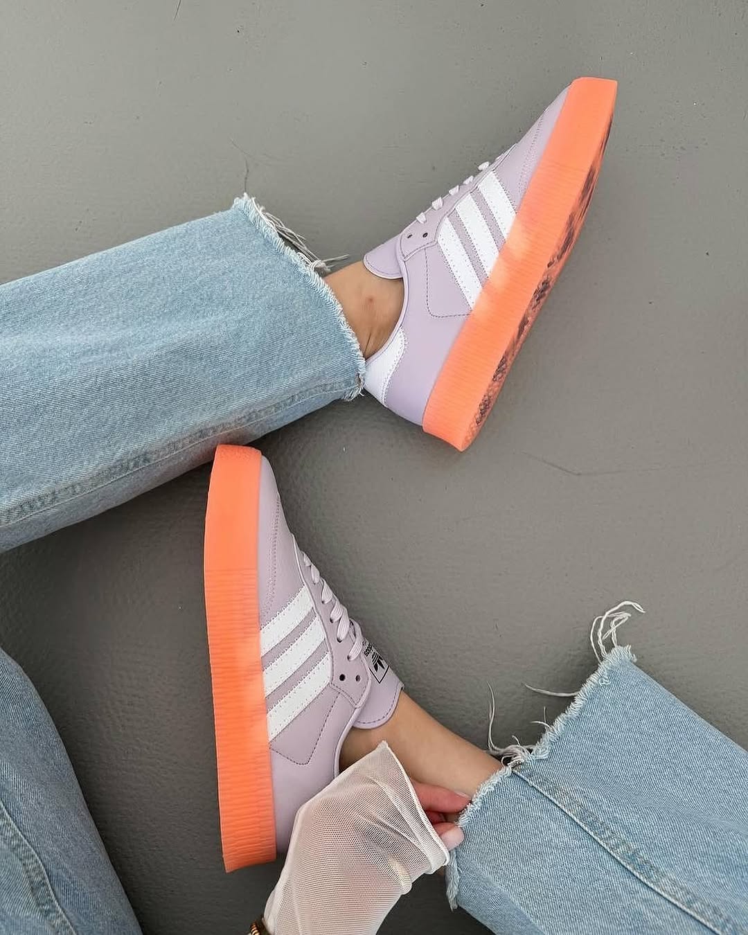 adidas samba plataforma 💜