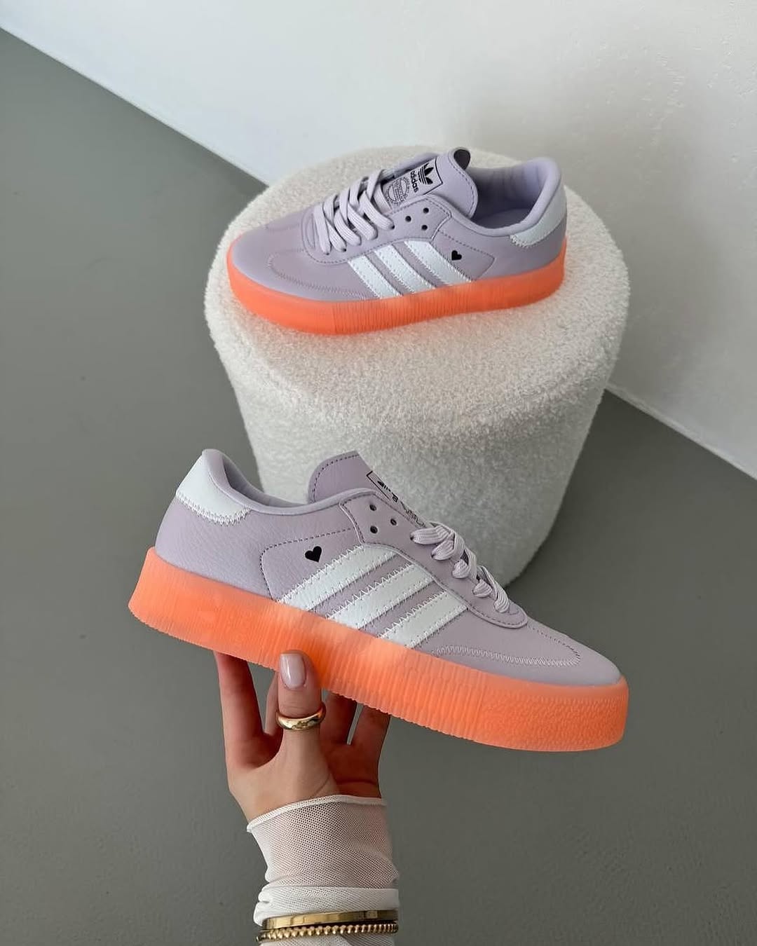 adidas samba plataforma 💜